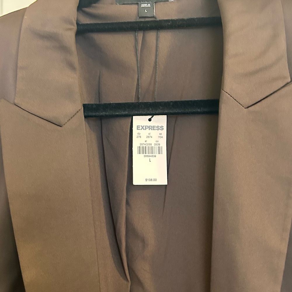 Express Chocolate Brown Jacket